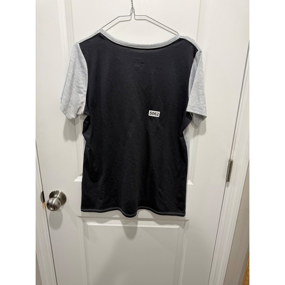 Nike Women T-Shirt Mizzou Tigers Dri-FIT Gray L - Picture 5 of 7